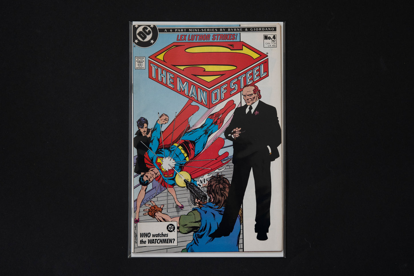 Man of Steel, 6 Part Mini Series & Variant Edition, Complete Set, DC Comics, 1986