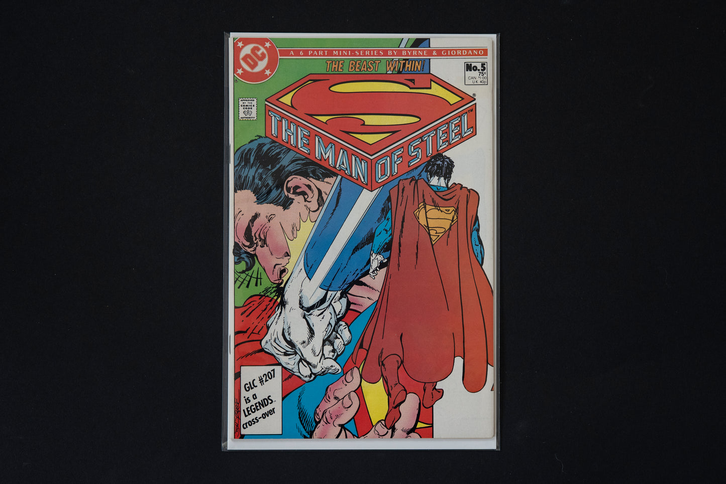 Man of Steel, 6 Part Mini Series & Variant Edition, Complete Set, DC Comics, 1986