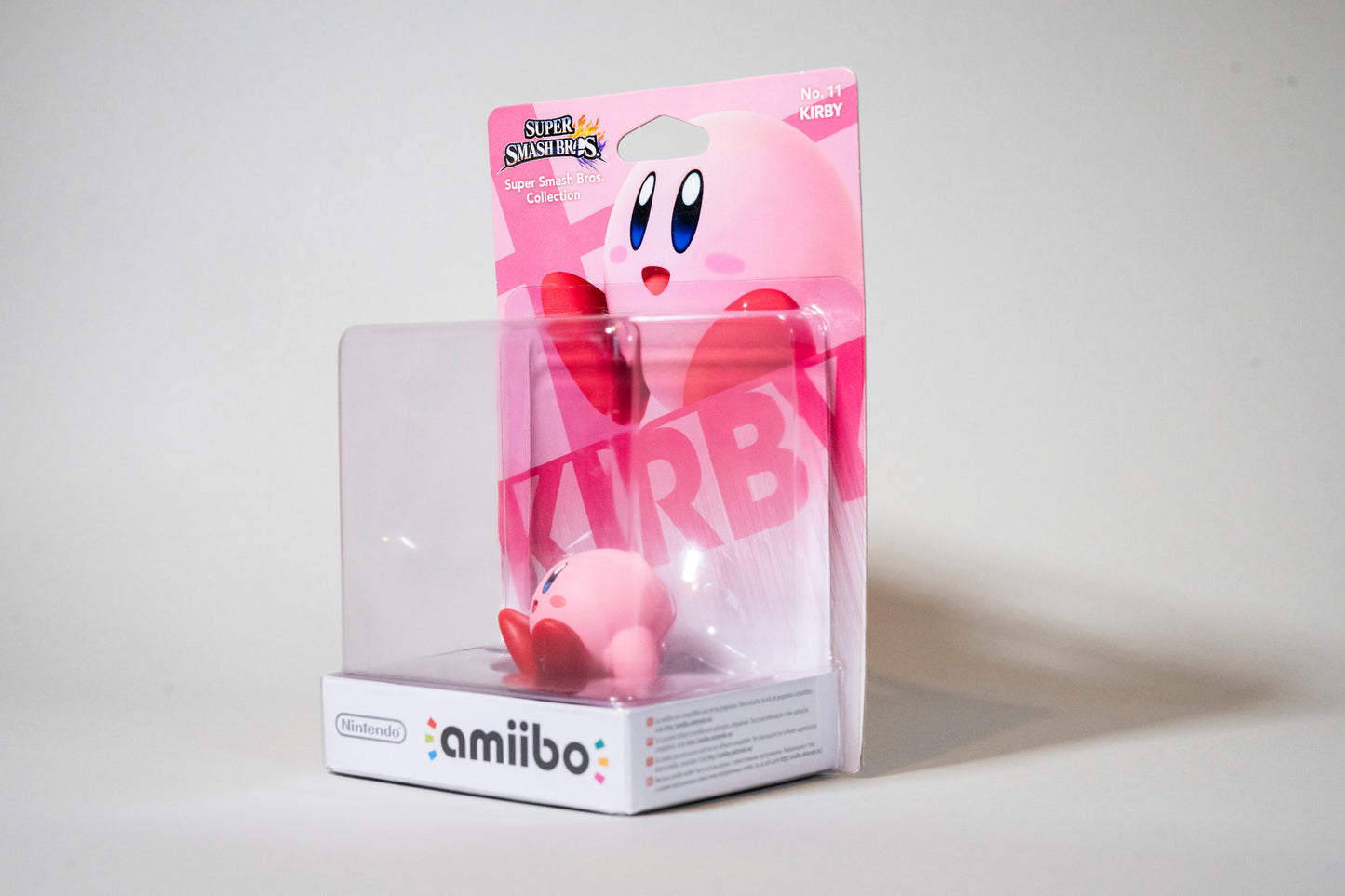 Kirby No. 11, Amiibo, Super Smash Bros Collection, Nintendo, 2014, Boxed Sealed