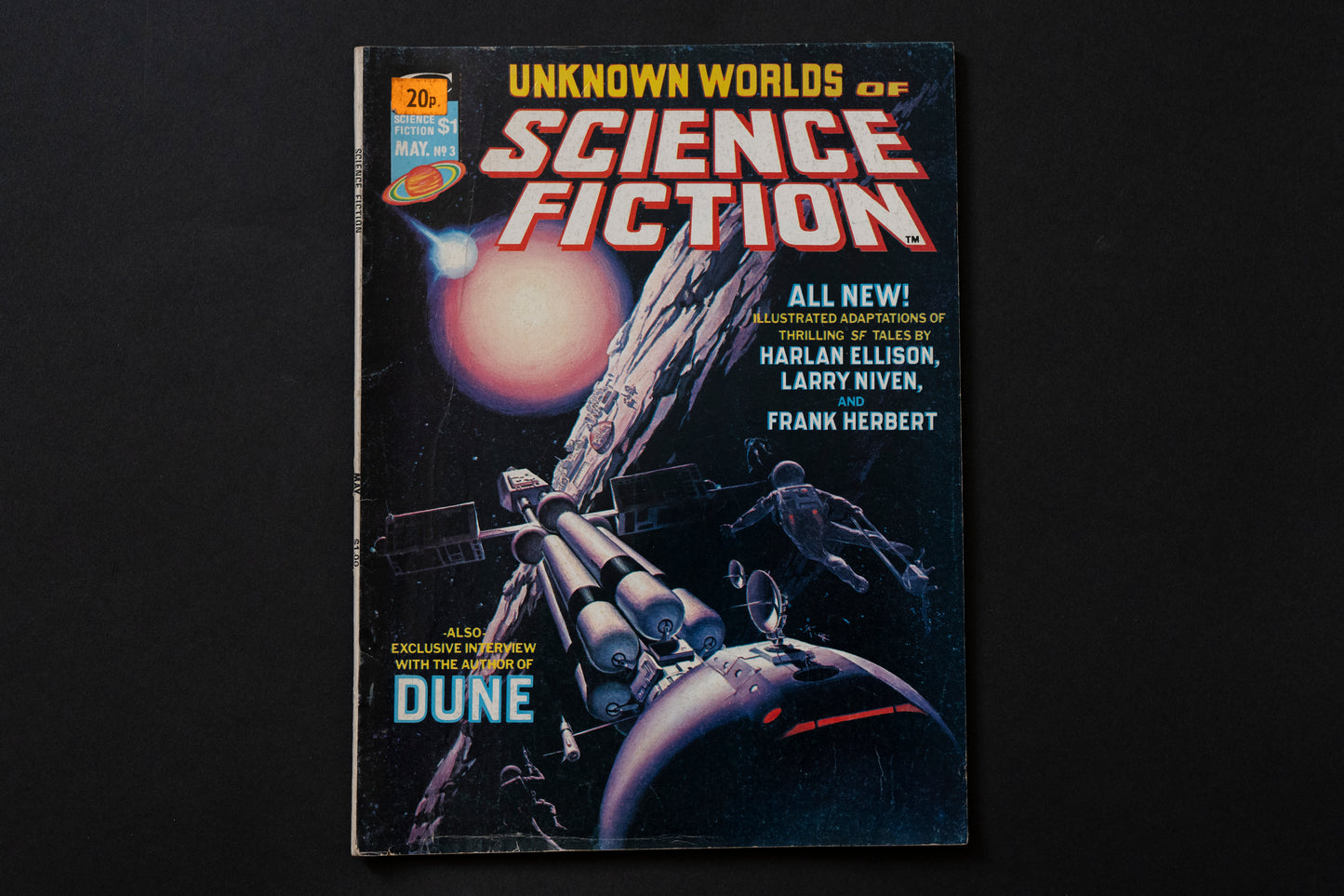 Unknown Worlds of Science Fiction, #1-5 plus Special Issue 1, Marvel Comics, 1975 1976