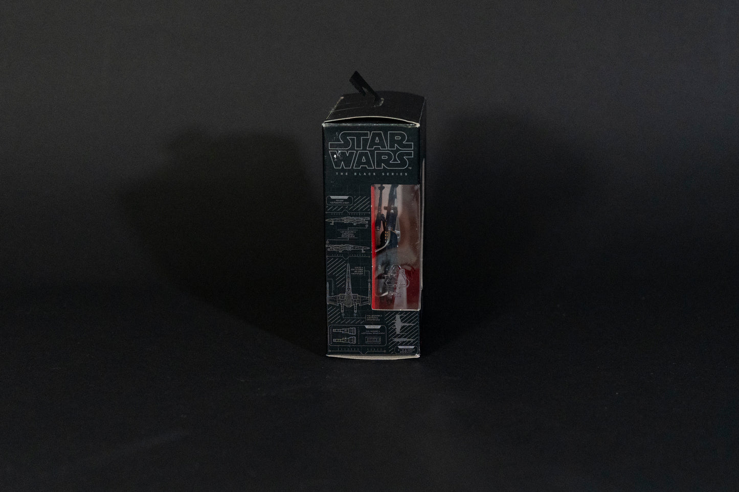 Poe's X-Wing Fighter, 12 B4581, Star Wars, Black Series / Titanium Series Vehicle, Hasbro, Open Box