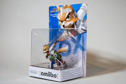 Fox No. 6, Amiibo, Super Smash Bros Collection, Nintendo, 2014, Boxed Sealed