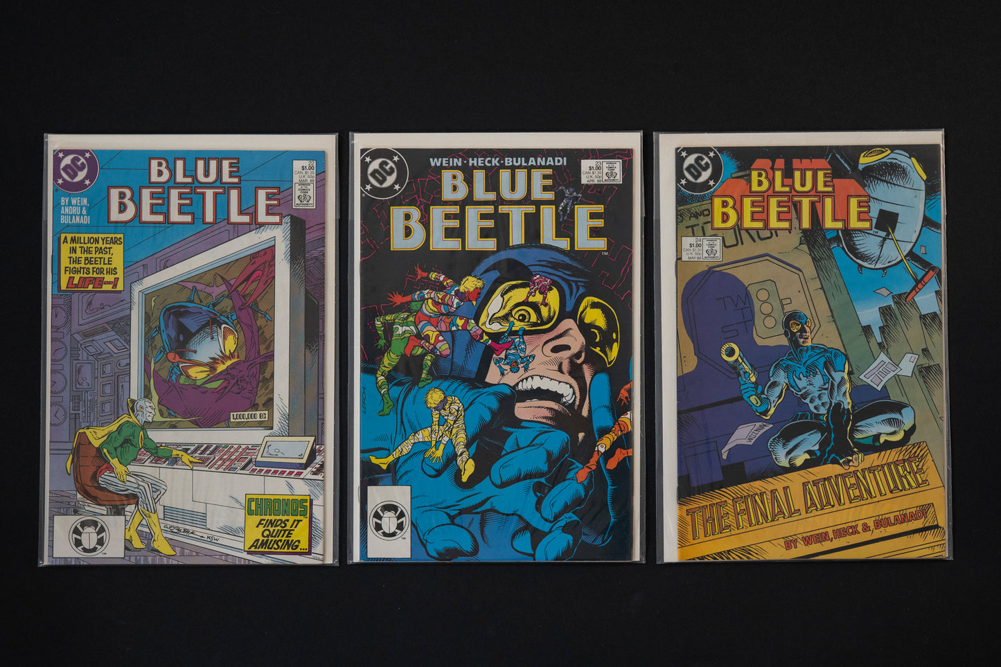 Blue Beetle, 1-24, Complete Set, DC Comics, 1986-1988