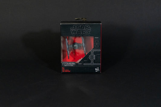 First Order Tie Fighter, 13 B4582, Star Wars, Black Series / Titanium Series Vehicle, Hasbro, Open Box