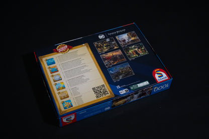 1000pc Jigsaw - Thomas Kinkade: Batman, Superman and Wonder Woman - New Boxed