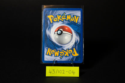 43/102, Abra, Pokemon, Base Set Unlimited, 1999, Common, Ungraded, English