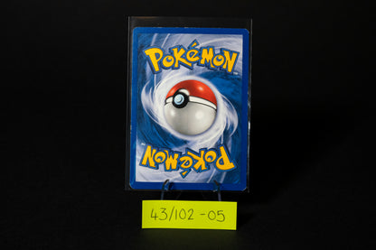 43/102, Abra, Pokemon, Base Set Unlimited, 1999, Common, Ungraded, English