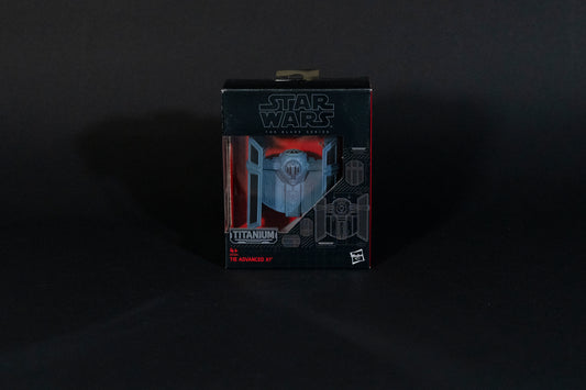 Tie Advanced X1, 15 B4584, Star Wars, Black Series / Titanium Series Vehicle, Hasbro, Open Box