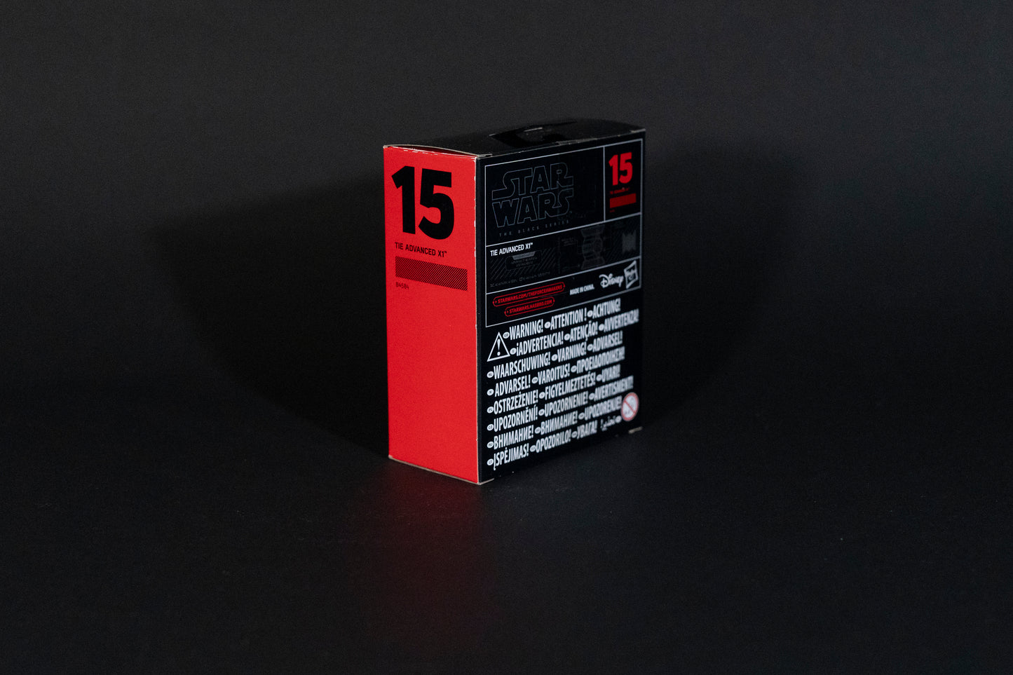 Tie Advanced X1, 15 B4584, Star Wars, Black Series / Titanium Series Vehicle, Hasbro, Open Box