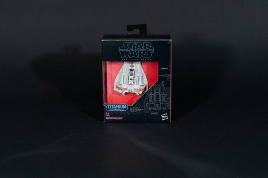 Snowspeeder, 17 B4586, Star Wars, Black Series / Titanium Series Vehicle, Hasbro, Open Box