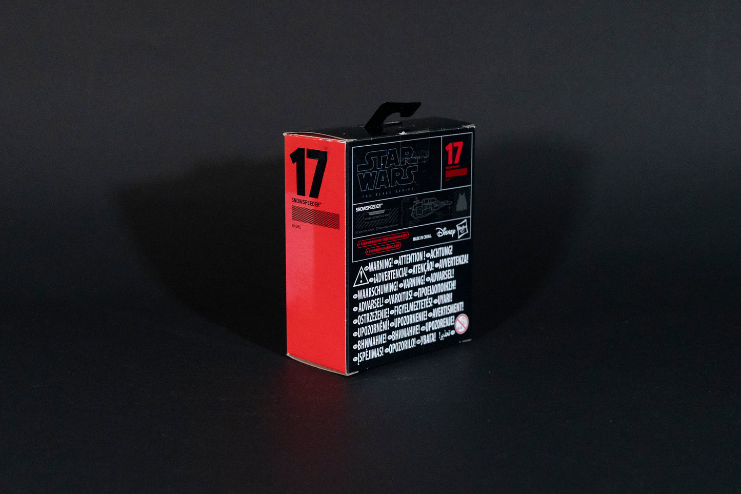 Snowspeeder, 17 B4586, Star Wars, Black Series / Titanium Series Vehicle, Hasbro, Open Box