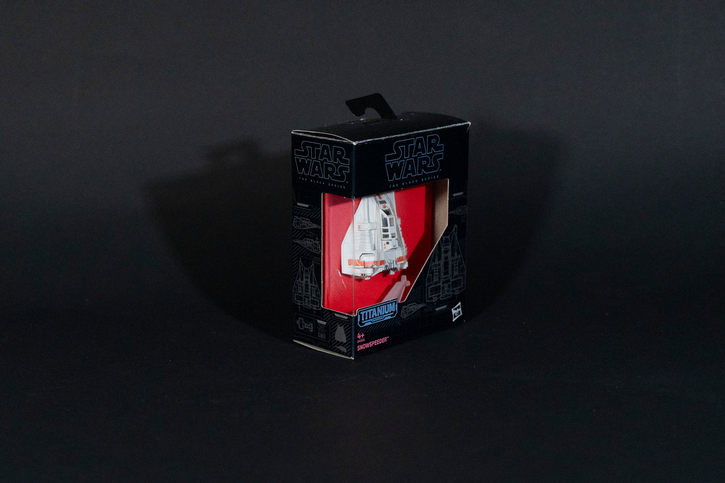 Snowspeeder, 17 B4586, Star Wars, Black Series / Titanium Series Vehicle, Hasbro, Open Box