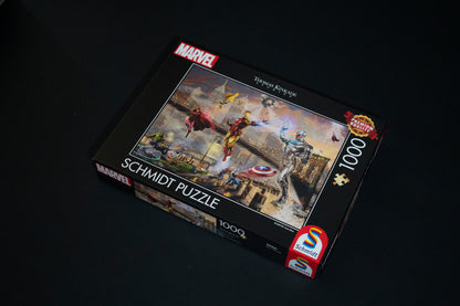 1000pc Jigsaw - Thomas Kinkade: Marvel Avengers Iron Man - New Boxed
