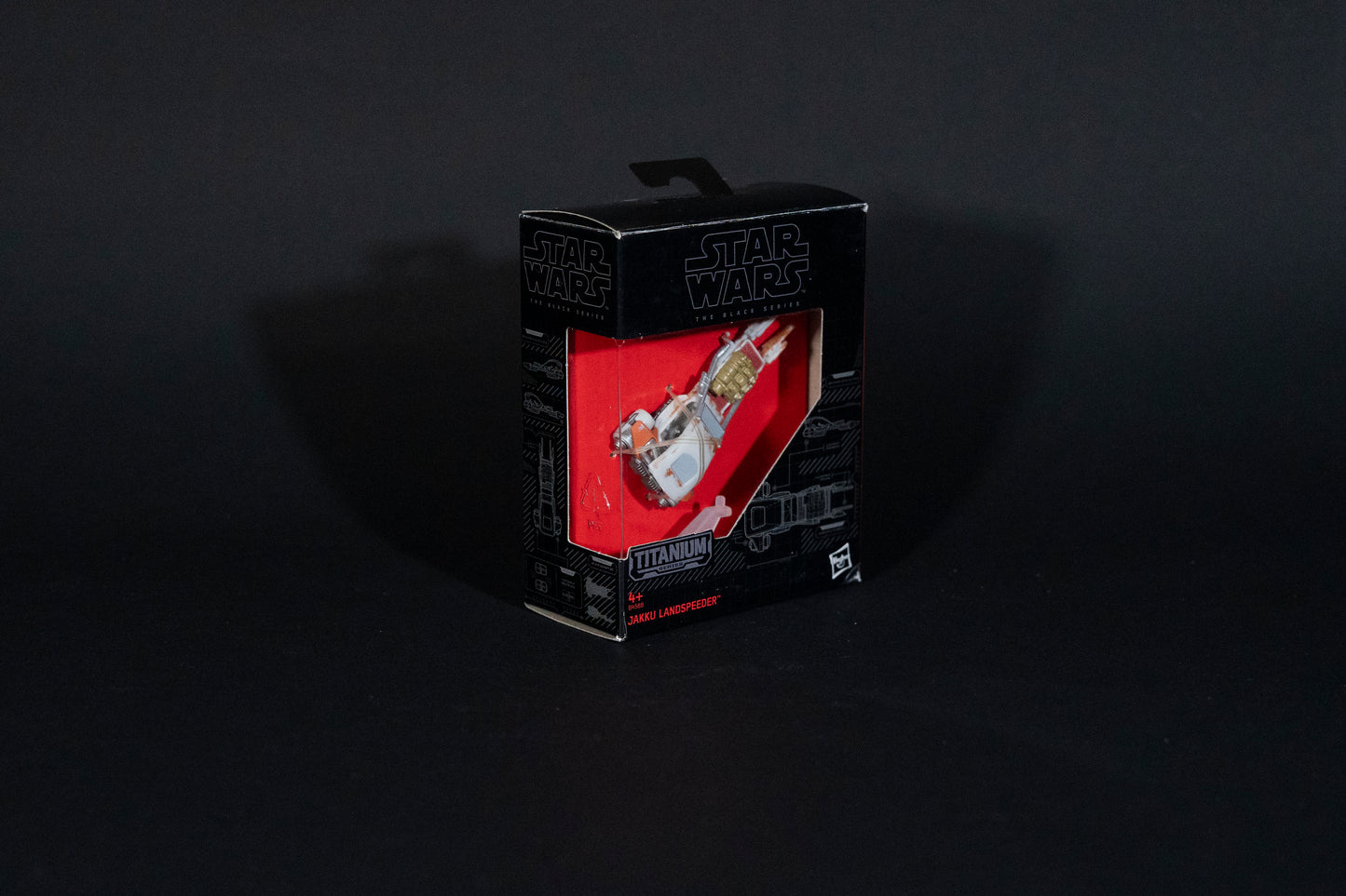 Jakku Landspeeder, 19 B4588, Star Wars, Black Series / Titanium Series Vehicle, Hasbro, Open Box