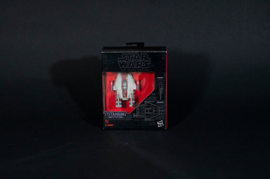 A-Wing, 20 B4589, Star Wars, Black Series / Titanium Series Vehicle, Hasbro, Open Box