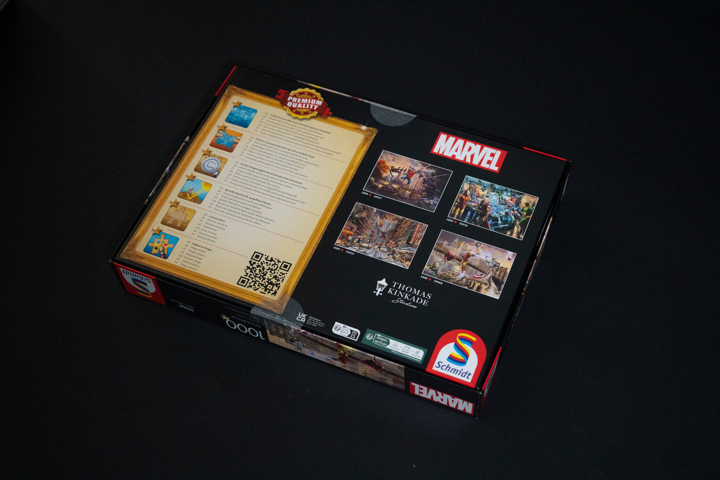 1000pc Jigsaw - Thomas Kinkade: Marvel Avengers Iron Man - New Boxed
