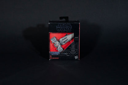 Sith Infiltrator, 21 B4590, Star Wars, Black Series / Titanium Series Vehicle, Hasbro, Open Box