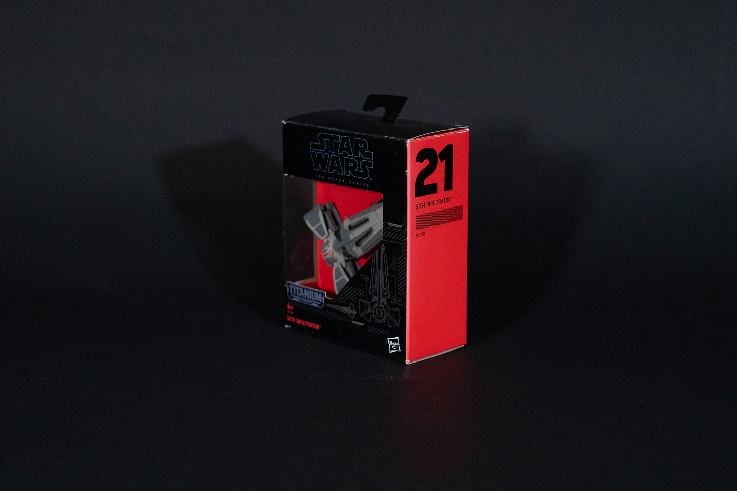 Sith Infiltrator, 21 B4590, Star Wars, Black Series / Titanium Series Vehicle, Hasbro, Open Box