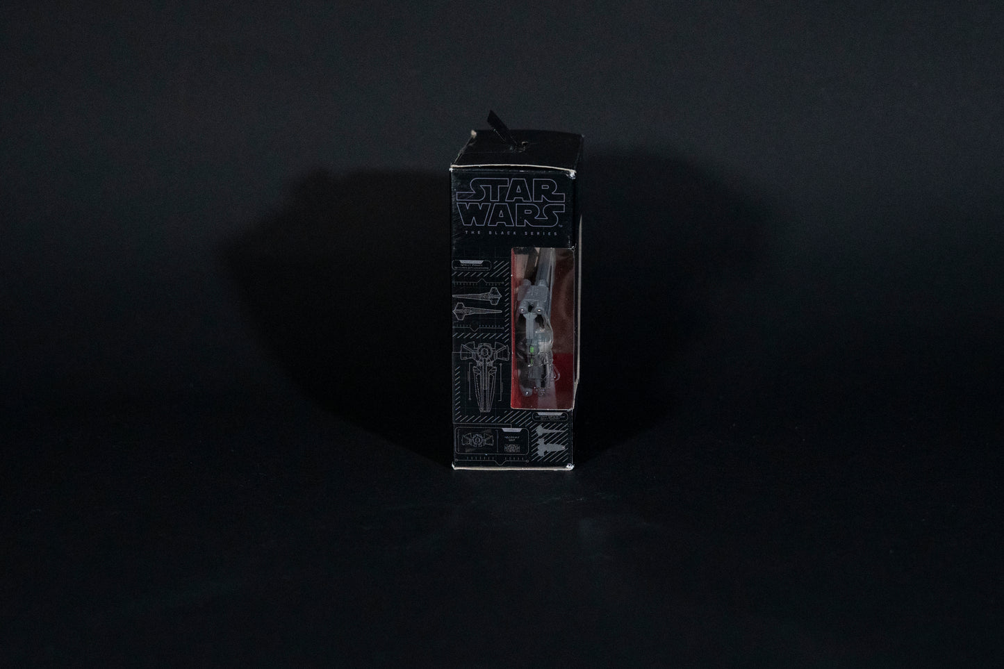 Sith Infiltrator, 21 B4590, Star Wars, Black Series / Titanium Series Vehicle, Hasbro, Open Box