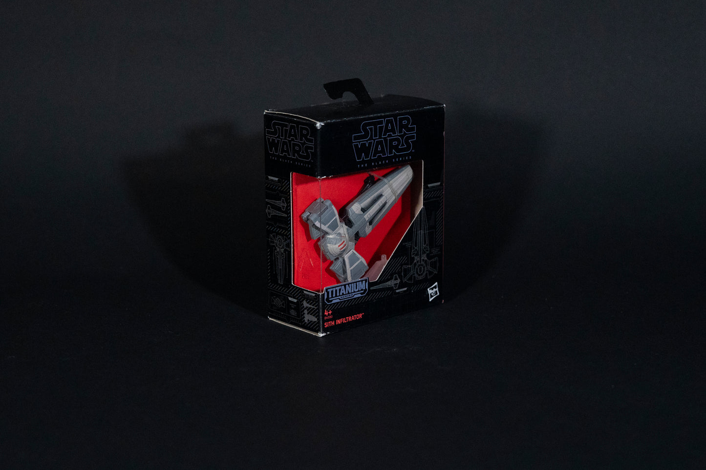 Sith Infiltrator, 21 B4590, Star Wars, Black Series / Titanium Series Vehicle, Hasbro, Open Box