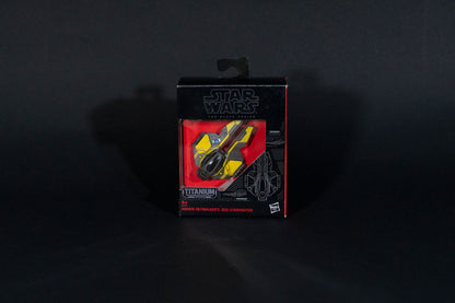 Anakin Skywalker's Jedi Starfighter, 22 B4591, Star Wars, Black Series / Titanium Series Vehicle, Hasbro, Open Box