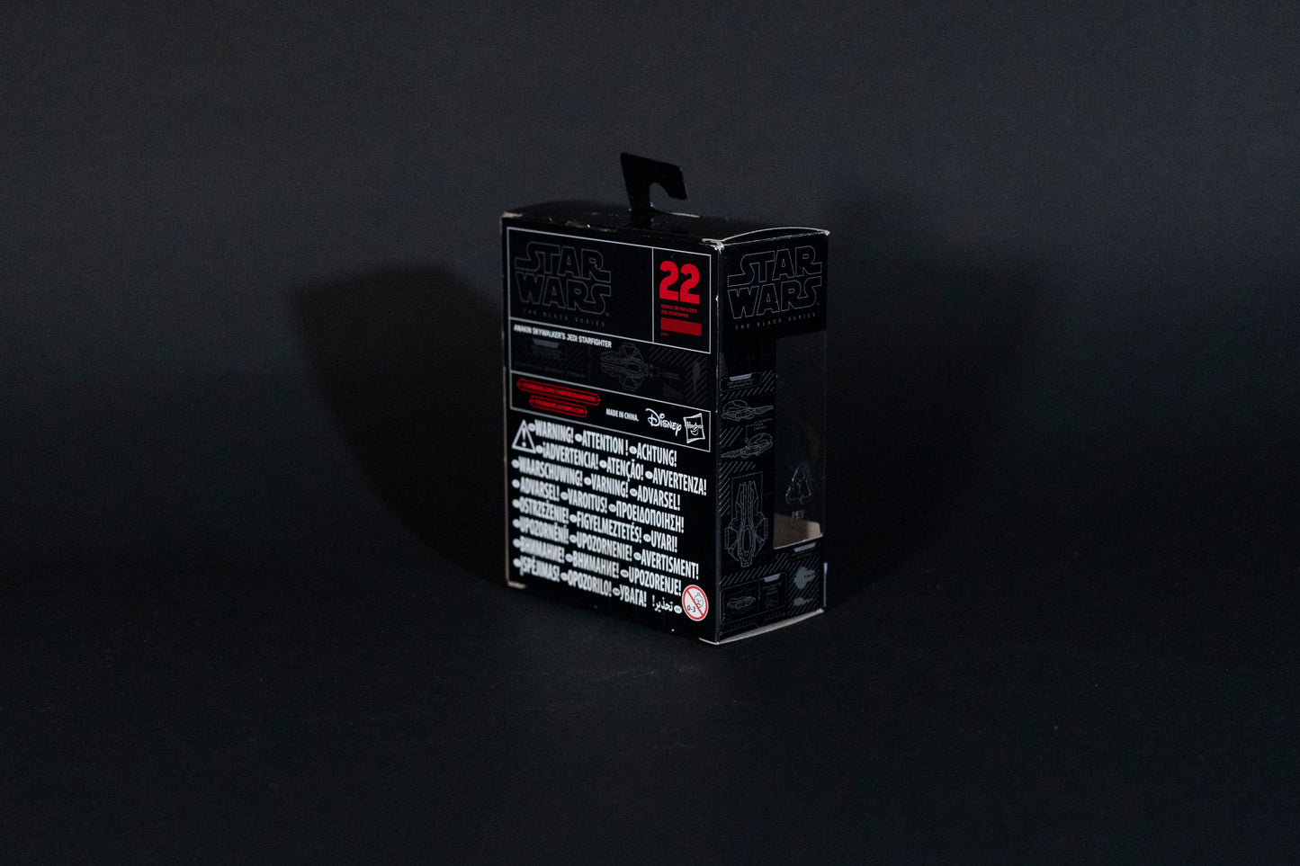 Anakin Skywalker's Jedi Starfighter, 22 B4591, Star Wars, Black Series / Titanium Series Vehicle, Hasbro, Open Box