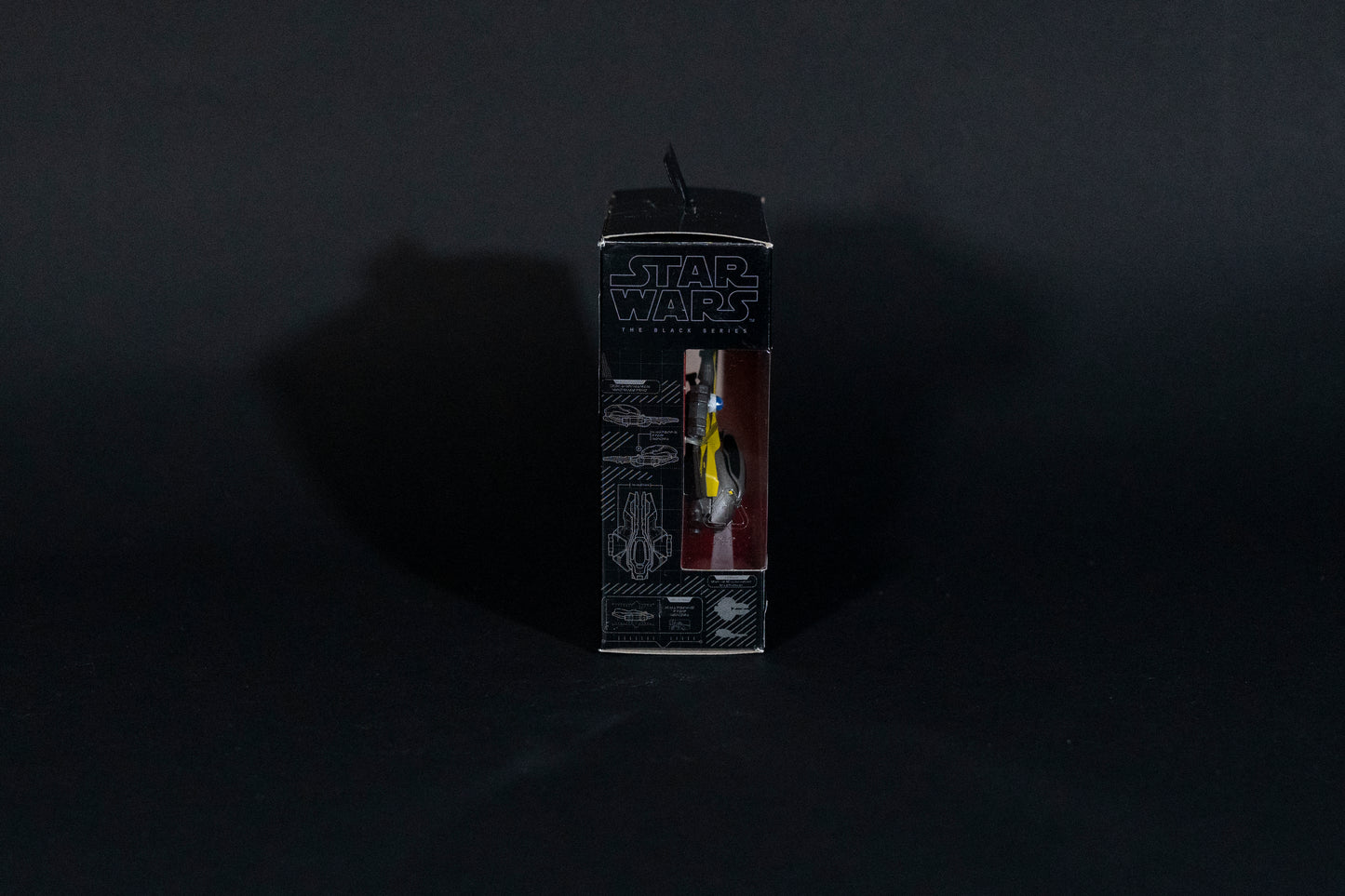 Anakin Skywalker's Jedi Starfighter, 22 B4591, Star Wars, Black Series / Titanium Series Vehicle, Hasbro, Open Box