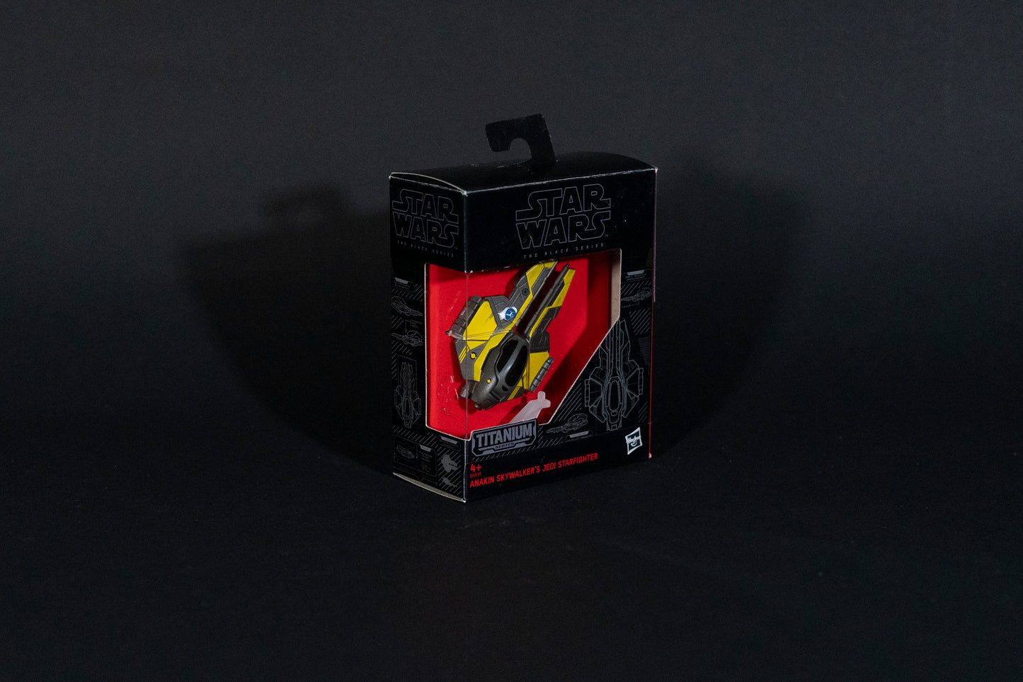 Anakin Skywalker's Jedi Starfighter, 22 B4591, Star Wars, Black Series / Titanium Series Vehicle, Hasbro, Open Box