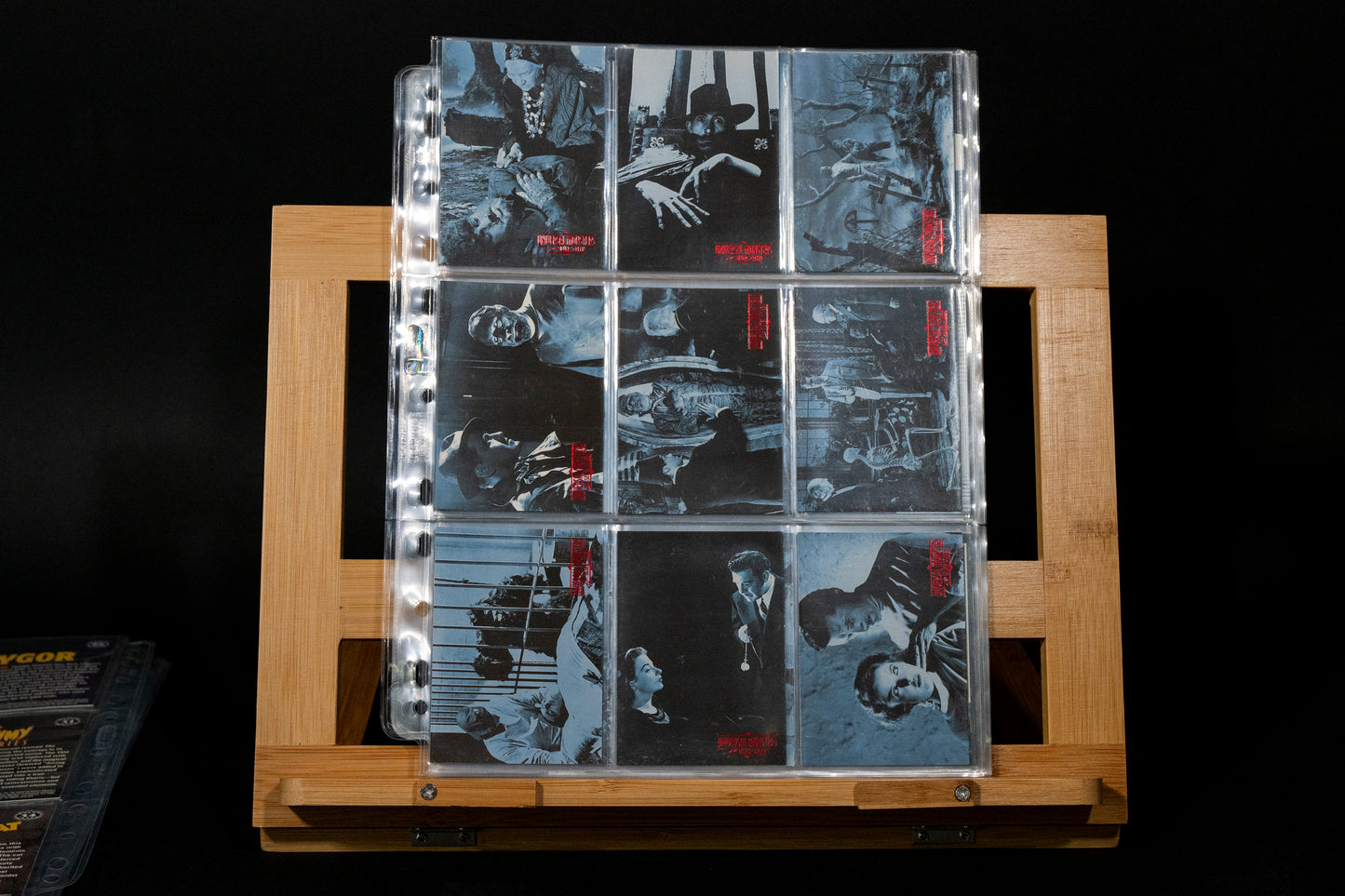 Universal Monsters Of The Silver Screen Trading Cards, Kitchen Sink Press, 1996, Complete Set (90 cards in binder pages), English