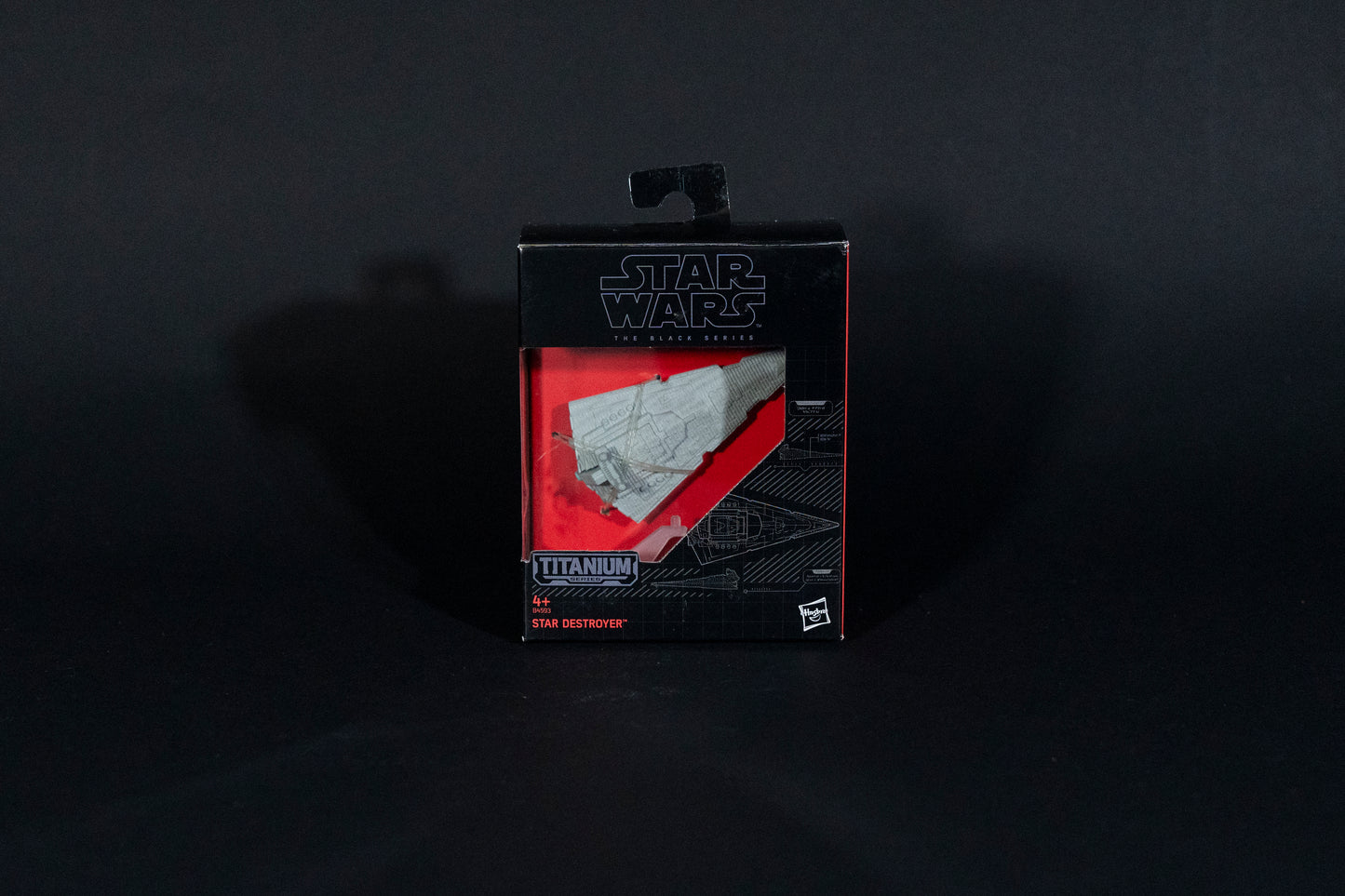 Star Destroyer, 24 B4593, Star Wars, Black Series / Titanium Series Vehicle, Hasbro, Open Box
