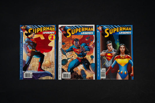 Superman, Legends, #1 2 & 3, Collector's Edition, DC Comics, 2007