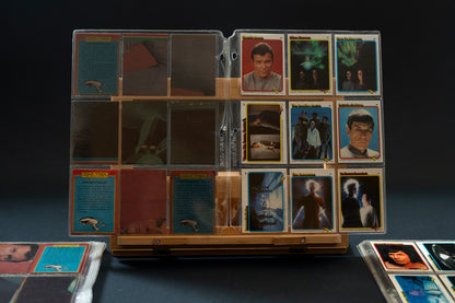 Star Trek : The Motion Picture Trading Cards, Topps, 1979, Complete Set 1-88 cards PLUS 22 Stickers in binder pages