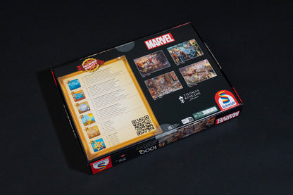 1000pc Jigsaw - Thomas Kinkade: Marvel Deadpool Snow Day - New Boxed