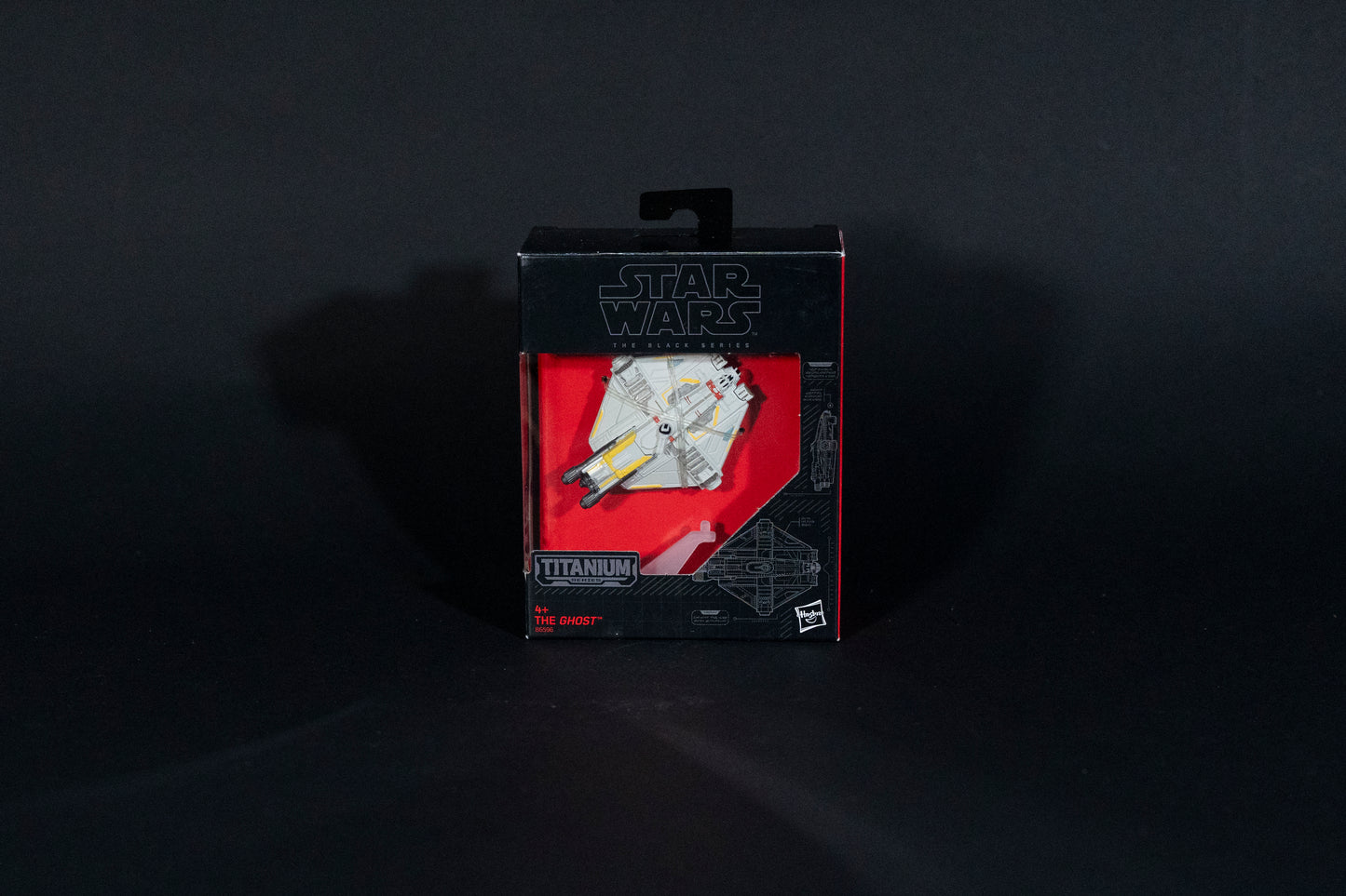 The Ghost, 26 B6596, Star Wars, Black Series / Titanium Series Vehicle, Hasbro, Open Box