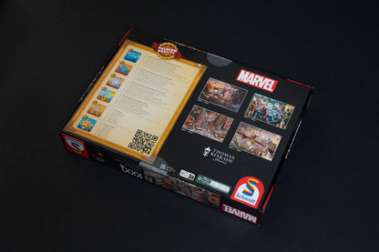 1000pc Jigsaw - Thomas Kinkade: Marvel Deadpool Snow Day - New Boxed