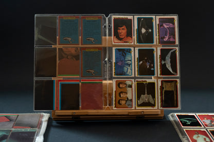 Star Trek : The Motion Picture Trading Cards, Topps, 1979, Complete Set 1-88 cards PLUS 22 Stickers in binder pages