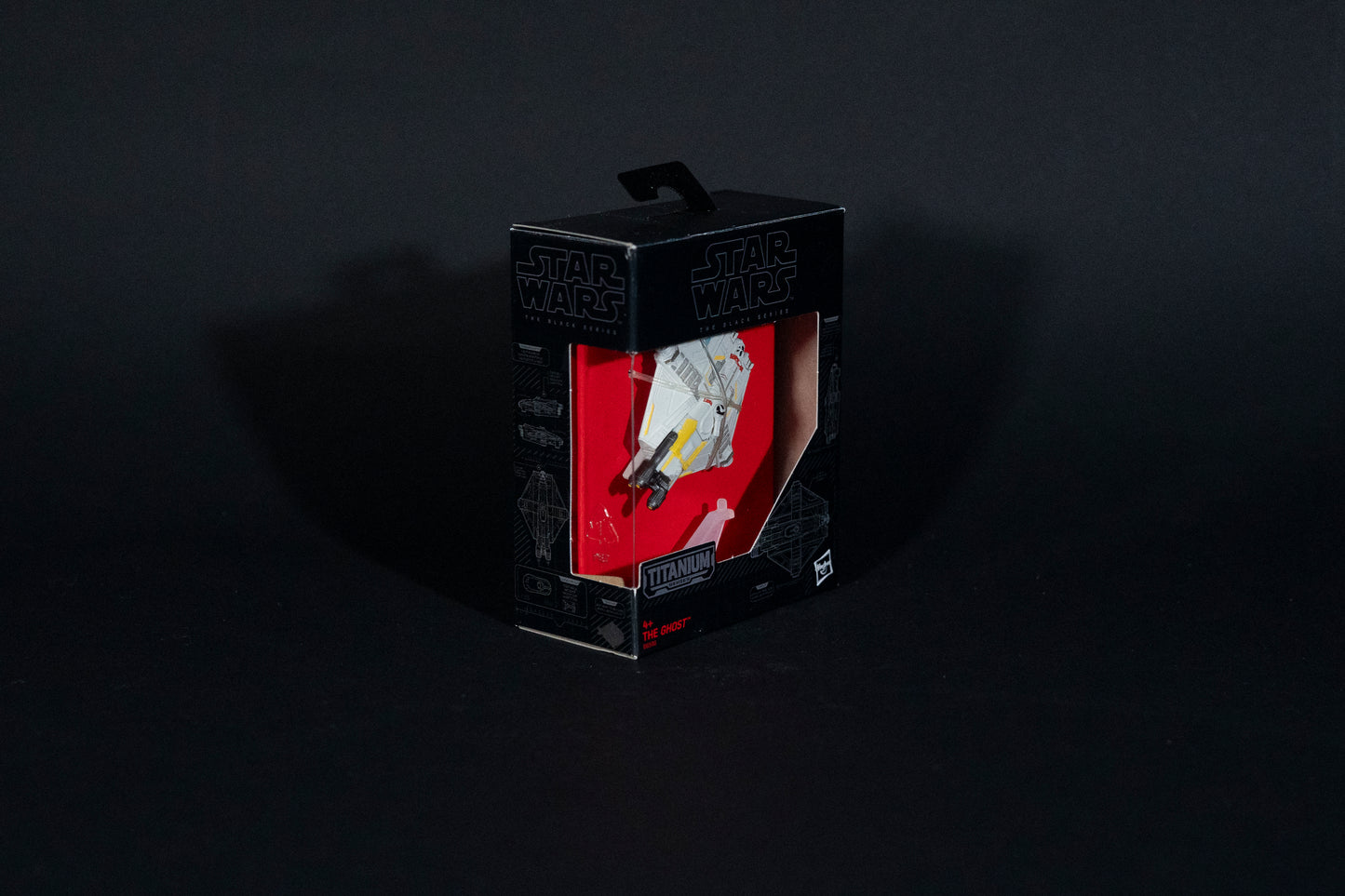 The Ghost, 26 B6596, Star Wars, Black Series / Titanium Series Vehicle, Hasbro, Open Box