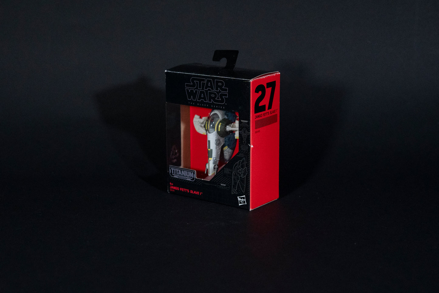 Jango Fett's Slave 1, 27 B6595, Star Wars, Black Series / Titanium Series Vehicle, Hasbro, Open Box