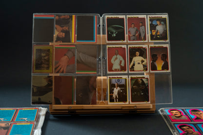 Star Trek : The Motion Picture Trading Cards, Topps, 1979, Complete Set 1-88 cards PLUS 22 Stickers in binder pages