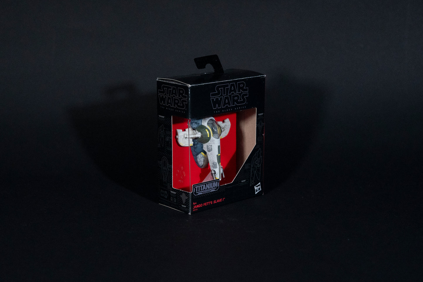 Jango Fett's Slave 1, 27 B6595, Star Wars, Black Series / Titanium Series Vehicle, Hasbro, Open Box