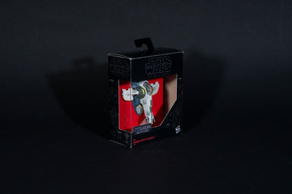 Jango Fett's Slave 1, 27 B6595, Star Wars, Black Series / Titanium Series Vehicle, Hasbro, Open Box