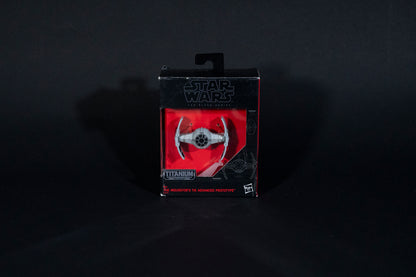 The Inquisitor's Tie Advanced Prototype, 28 B6597, Star Wars, Black Series / Titanium Series Vehicle, Hasbro, Open Box