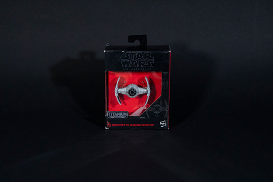 The Inquisitor's Tie Advanced Prototype, 28 B6597, Star Wars, Black Series / Titanium Series Vehicle, Hasbro, Open Box