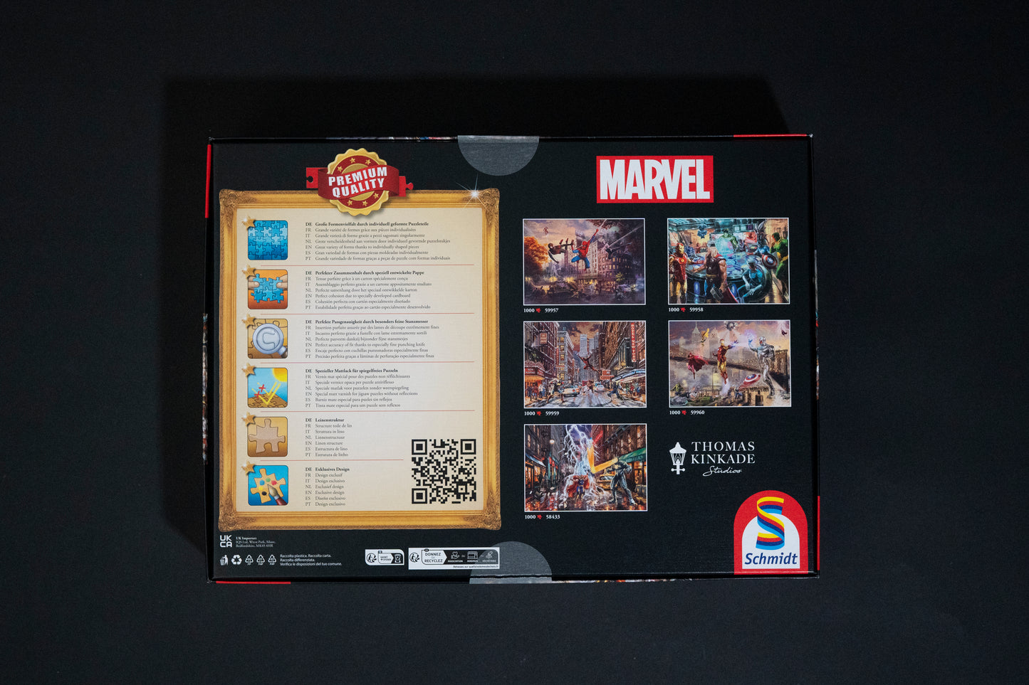 1000pc Jigsaw - Thomas Kinkade: Marvel Thor - New Box