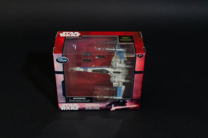 Resistance X-Wing Fighter, Star Wars, The Force Awakens, Die Cast Vehicle, Disney Store, Hasbro, Box Sealed