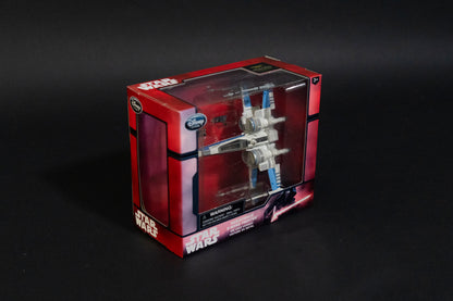 Resistance X-Wing Fighter, Star Wars, The Force Awakens, Die Cast Vehicle, Disney Store, Hasbro, Box Sealed