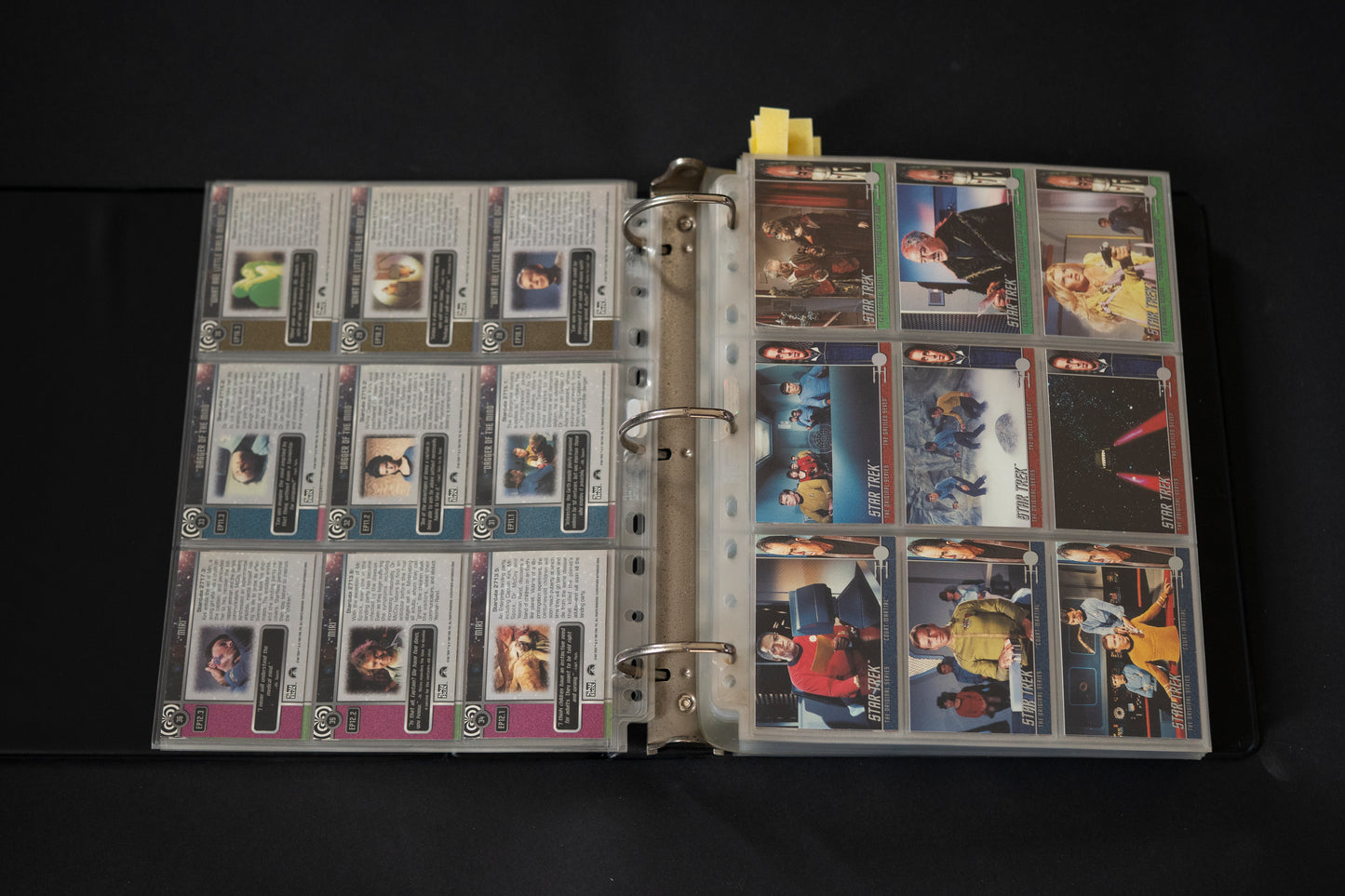 Star Trek - The Original Series Trading Cards, Skybox, 1997-1999, Large Card Bundle inc. Cards from Season 1 2 3 & A28 Walter Koenig, in Official Binder