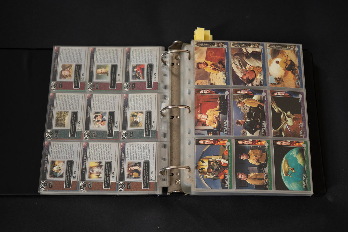 Star Trek - The Original Series Trading Cards, Skybox, 1997-1999, Large Card Bundle inc. Cards from Season 1 2 3 & A28 Walter Koenig, in Official Binder