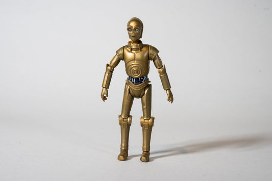 C-3PO, Star Wars, Hasbro, The Clone Wars Collection, 2008, 2008 LFL C-001C Hasbro China, Incomplete