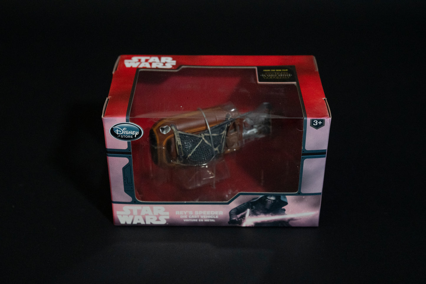 Reys Speeder, Star Wars, The Force Awakens, Die Cast Vehicle, Hasbro, Disney Store, Box Sealed